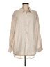 Assorted Brands Tan Long Sleeve Button-Down Shirt Size M - photo 1