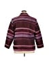 Coldwater Creek 100% Polyester Plaid Burgundy Jacket Size 2X - photo 2