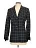 Current/Elliott Plaid Black Blue Blazer Size Sm (1) - photo 1