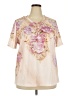 Unbranded Pink Short Sleeve Blouse Size 2X - photo 1