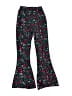 Crown & Ivy Floral Black Casual Pants Size S (kids) - photo 2