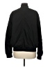 H&M 100% Polyester Solid Black Jacket Size 8 - photo 2