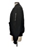 H&M 100% Polyester Solid Black Jacket Size 8 - photo 5
