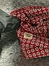 Max Studio Hearts Burgundy Jumpsuit Size S - photo 4