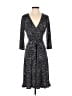 Leota Polka Dots Black Casual Dress Size S - photo 1