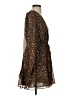 Minkpink 100% Polyester Paisley Brown Cocktail Dress Size S - photo 4