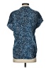 Carolina Belle 100% Polyester Blue Short Sleeve Blouse Size XS - photo 2