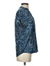 Carolina Belle 100% Polyester Blue Short Sleeve Blouse Size XS - photo 4