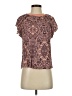 Olivaceous Brown Short Sleeve Blouse Size S - photo 1