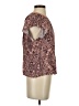Olivaceous Brown Short Sleeve Blouse Size S - photo 4