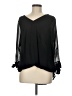 Unbranded Black Long Sleeve Blouse Size M - photo 1