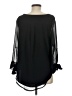 Unbranded Black Long Sleeve Blouse Size M - photo 2