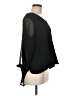 Unbranded Black Long Sleeve Blouse Size M - photo 4
