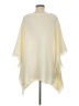 Dillard's 100% Acrylic Solid Ivory Poncho One size - photo 2