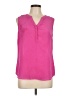 Talbots Pink Sleeveless Blouse Size 10 - photo 1