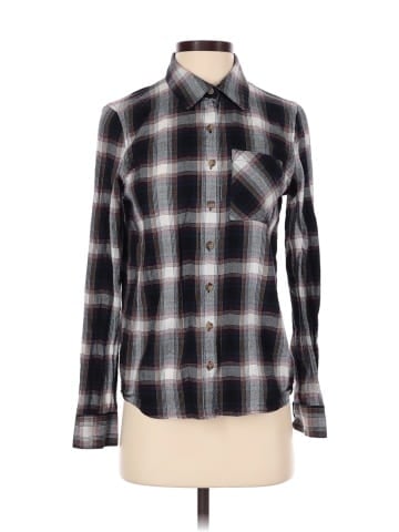 Girl Krazy Long Sleeve Button-Down Shirt (view 1)
