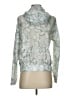 JoyLab 100% Polyester Tie-dye White Green Zip Up Hoodie Size S - photo 2