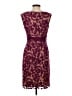 Adrianna Papell 100% Nylon Burgundy Cocktail Dress Size 4 - photo 2