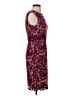 Adrianna Papell 100% Nylon Burgundy Cocktail Dress Size 4 - photo 4