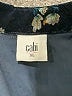 CAbi 100% Polyester Floral Blue Black Casual Dress Size XL - photo 7