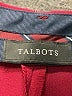 Talbots Color Block Burgundy Track Pants Size 12 - photo 7