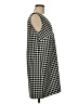 Ann Taylor Houndstooth Black Casual Dress Size 6 - photo 4