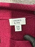 Crown & Ivy Hearts Burgundy Pullover Sweater Size XXL - photo 7