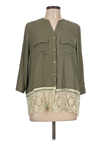The Limited Outlet 3/4 Sleeve Blouse (view 1)