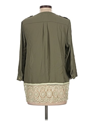 The Limited Outlet 3/4 Sleeve Blouse (view 2)