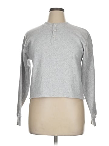 Brandy Melville Long Sleeve Henley (view 1)
