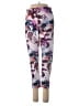 Balance Collection Print Purple Active Pants Size M - photo 1