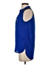 XOXO Blue Sleeveless Blouse Size XS - photo 5