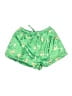 billy j 100% Polyester Tropical Green Board Shorts Size S - photo 1