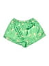 billy j 100% Polyester Tropical Green Board Shorts Size S - photo 2