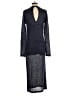 Zara Silver Blue Cocktail Dress Size M - photo 2