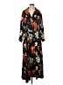 DARKWIN Floral Tropical Black Casual Dress Size 2 - photo 1