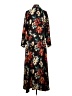DARKWIN Floral Tropical Black Casual Dress Size 2 - photo 2