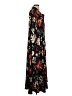 DARKWIN Floral Tropical Black Casual Dress Size 2 - photo 4