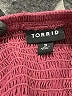 Torrid Burgundy Sleeveless Blouse Size 3X Plus (3) - photo 7