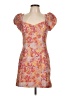 Lulus Floral Multi Color Orange Cocktail Dress Size L - photo 1
