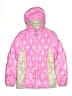 Gerry 100% Nylon Argyle Pink Snow Jacket Size 14 - 16 - photo 1