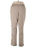 Croft & Barrow Solid Tan Casual Pants Size 18 long - photo 1