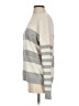 Knox Rose Stripes Gray Turtleneck Sweater Size XS - photo 5