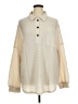 Unbranded Ivory Long Sleeve Polo Size 2X - photo 1