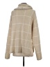 Lumiere Plaid Tan Turtleneck Sweater Size S - photo 2