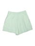 ASOS Design 100% Cotton Solid Green Shorts Size 4 (tall) - photo 2