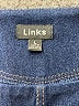 Links Solid Blue Casual Dress Size L - photo 7