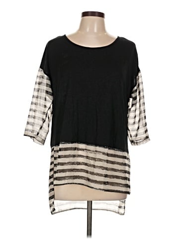 Patrizia Luca 3/4 Sleeve Top (view 1)