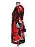 Calvin Klein Graphic Red Cocktail Dress Size 4 - photo 5