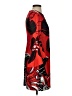 Calvin Klein Graphic Red Cocktail Dress Size 4 - photo 4